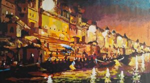 VARANASI AT NIGHT