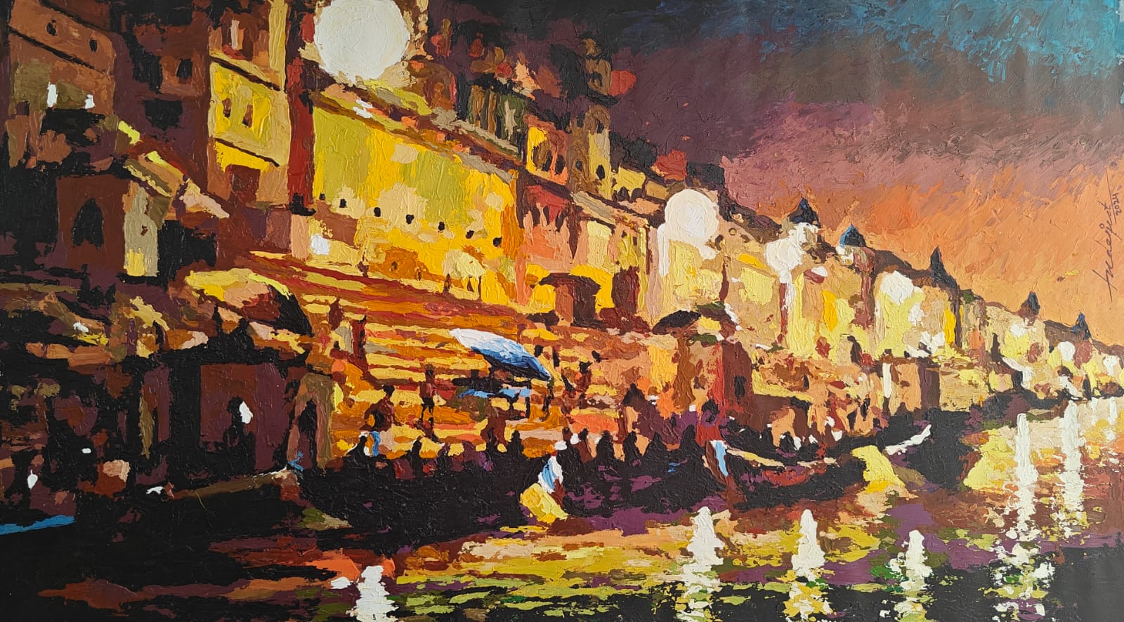 VARANASI AT NIGHT