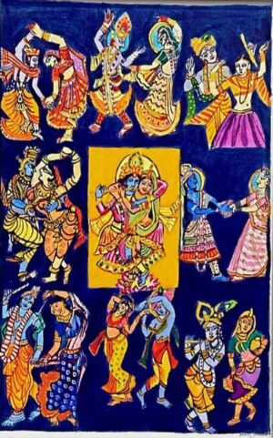 Dance Of Radha Krishna